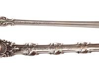 A Collection of American Silver Flatware and Serving Articles