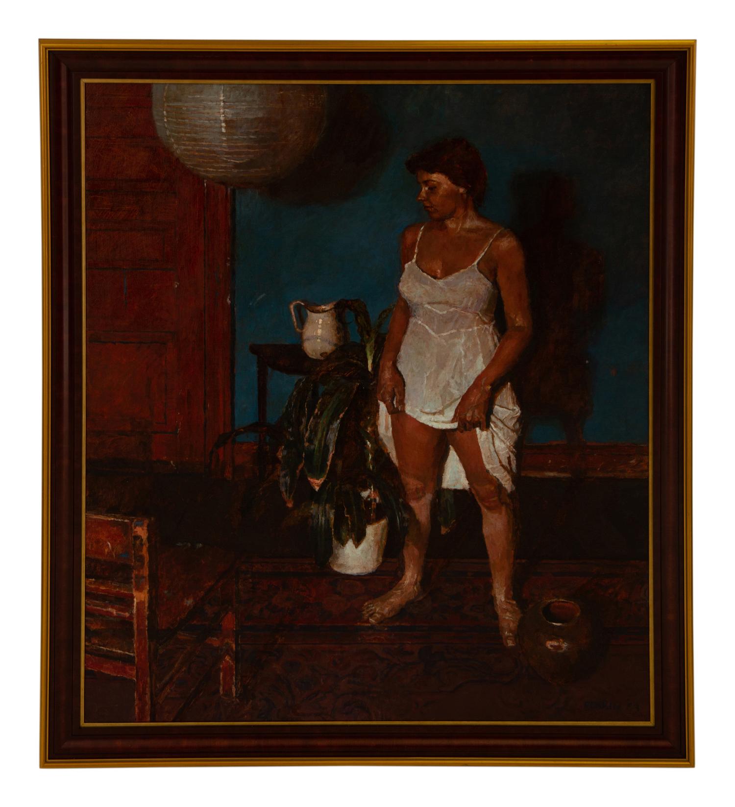 Joyce Lifting Her Skirt