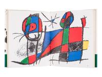 MIRÓ, Joan (1893-1974). Joan Miró. Lithographs . Vol.I: New York: Tudor Publishing Company, 1972; Vol.II: New York: Léon Amiel Publisher, 1975; Vols.III & IV: Paris: Maeght Éditeur, 1977, 1981.