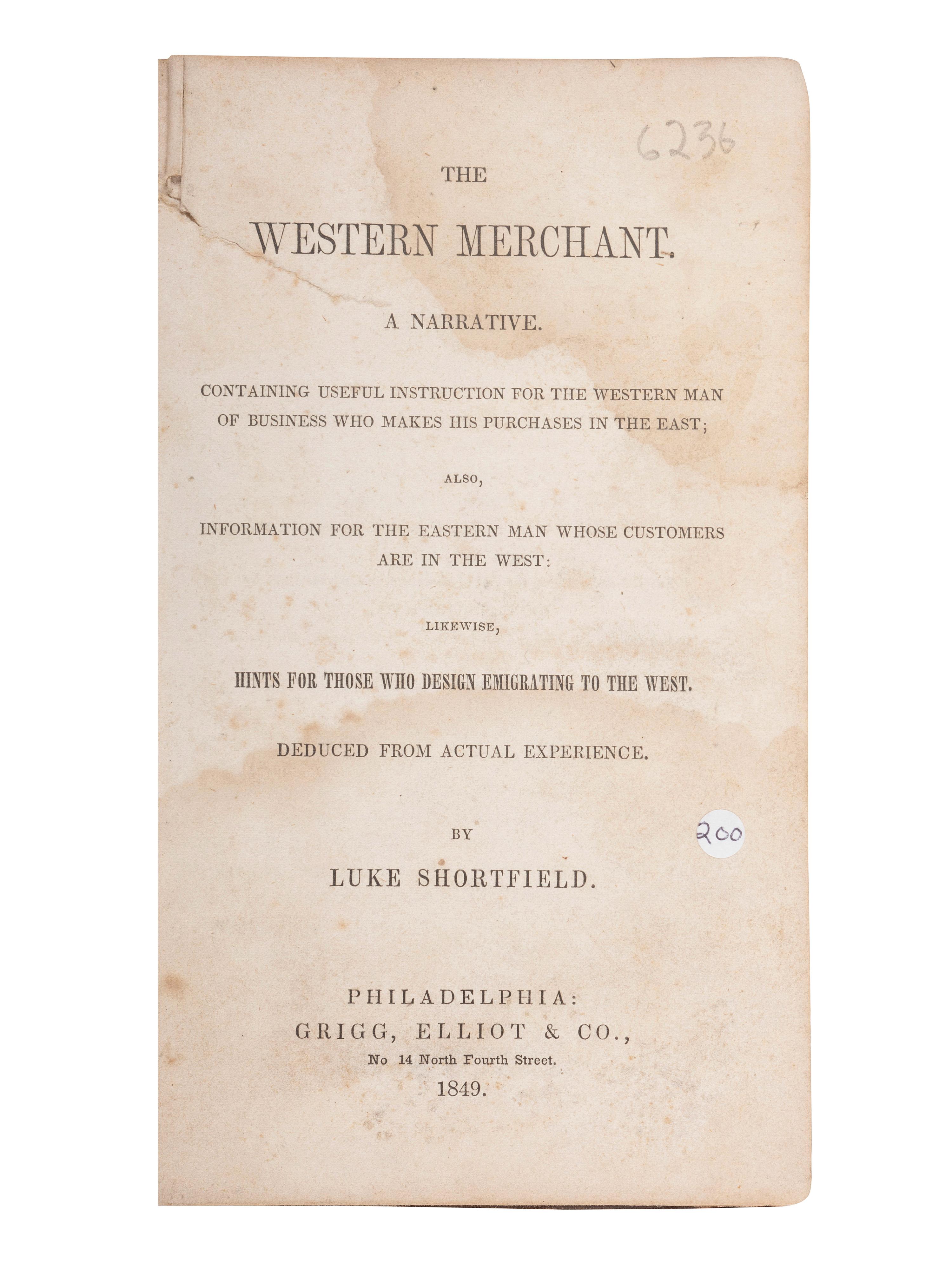 [WESTERN AMERICANA]. A group of assorted ephemera, including items related to sharpshooters, Native Americans, and William F. "Buffalo Bill" Cody.
