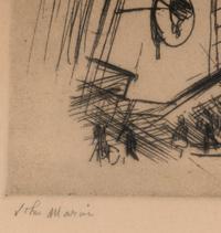 Downtown, The El (from Six American Etchings ), 1921