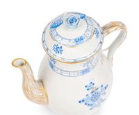 A Herend Chinese Bouquet Porcelain Coffee Set