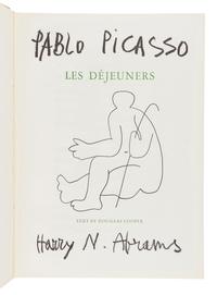 [PICASSO, Pablo (1881-1973)]. COOPER, Douglas. Pablo Picasso: Les Déjeuners. New York: Harry N. Abrams, Inc., 1963.