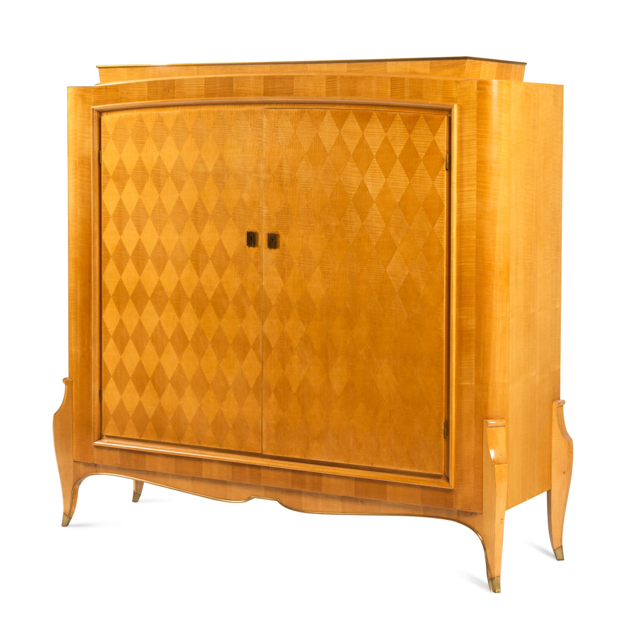 Art Deco Parquetry Cabinet