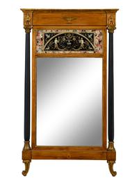 A Pair of Paladio Neoclassical Style Mirrors