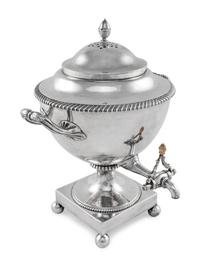 A George III Silver Tea Urn