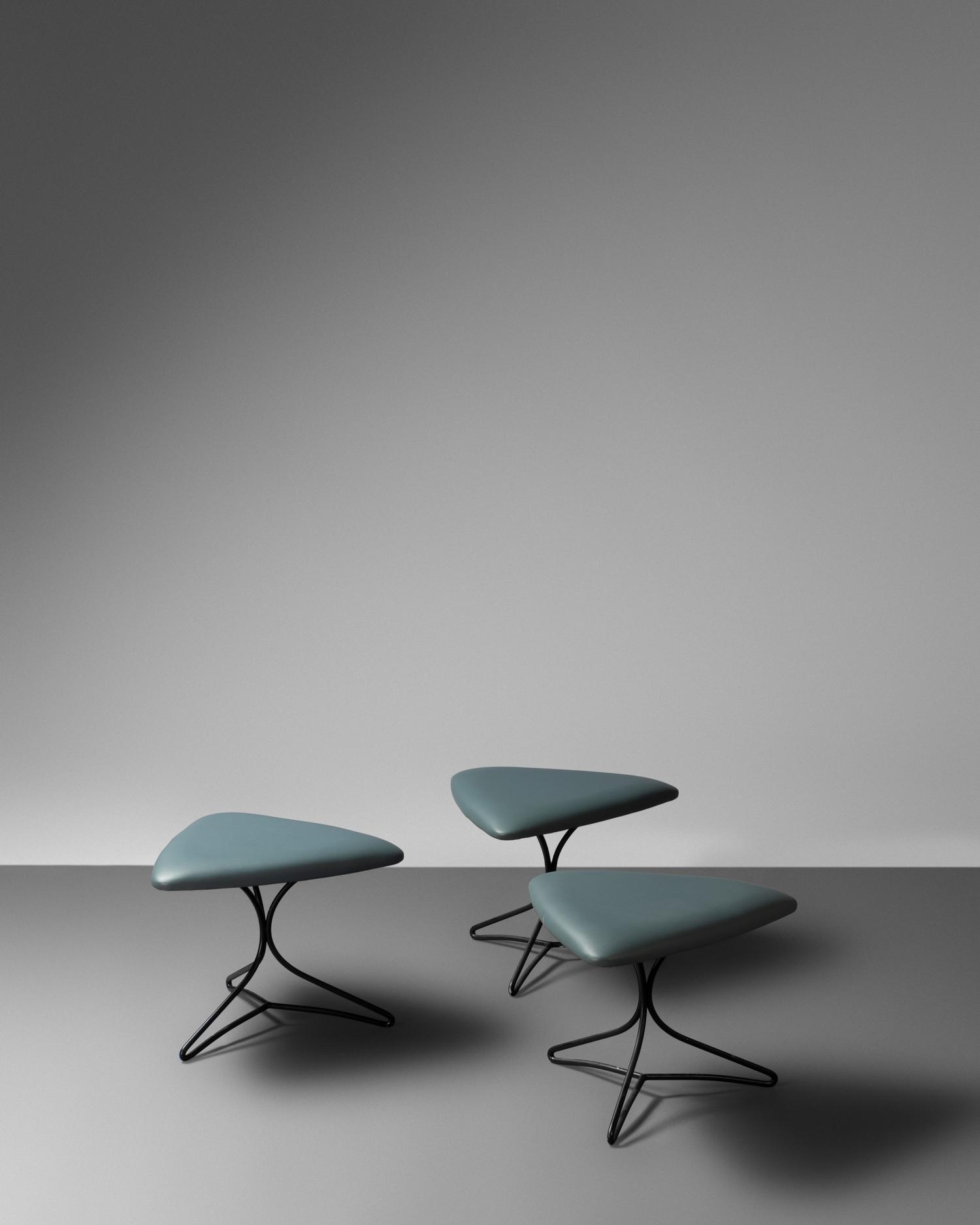 Three Capricorn Stools, Kagan-Dreyfuss, Inc., USA