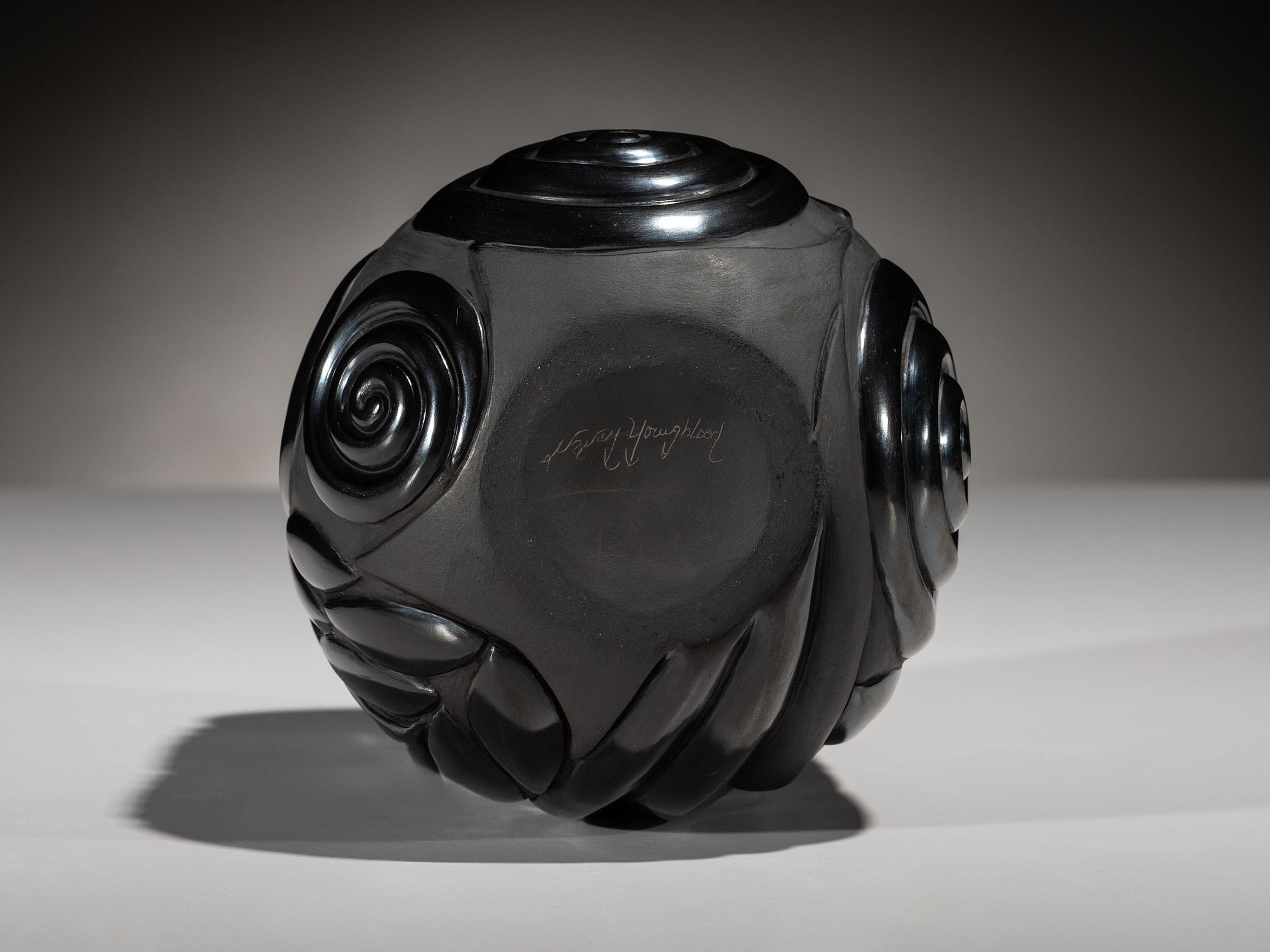Blackware Pottery Vase