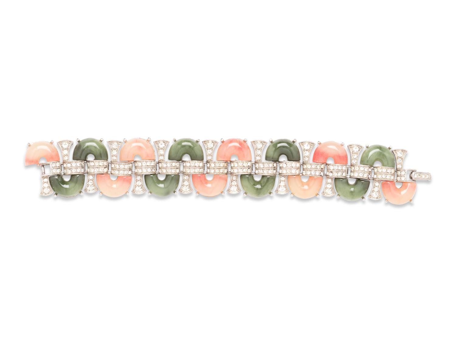 Three Kenneth J. Lane Costume Jewelry Pieces, 1980-90s
