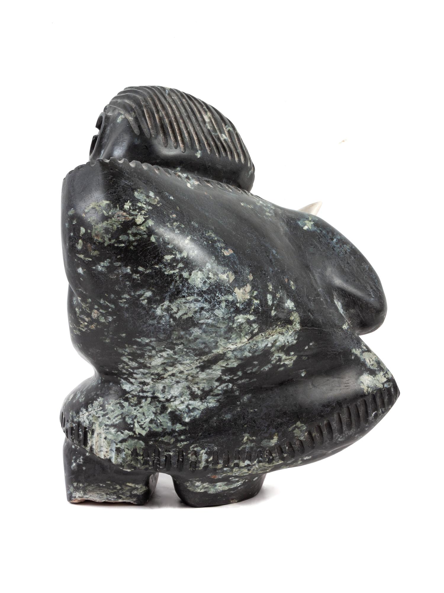 Figural Soapstone Carving