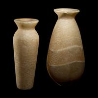 Two Egyptian Alabaster Vessels
