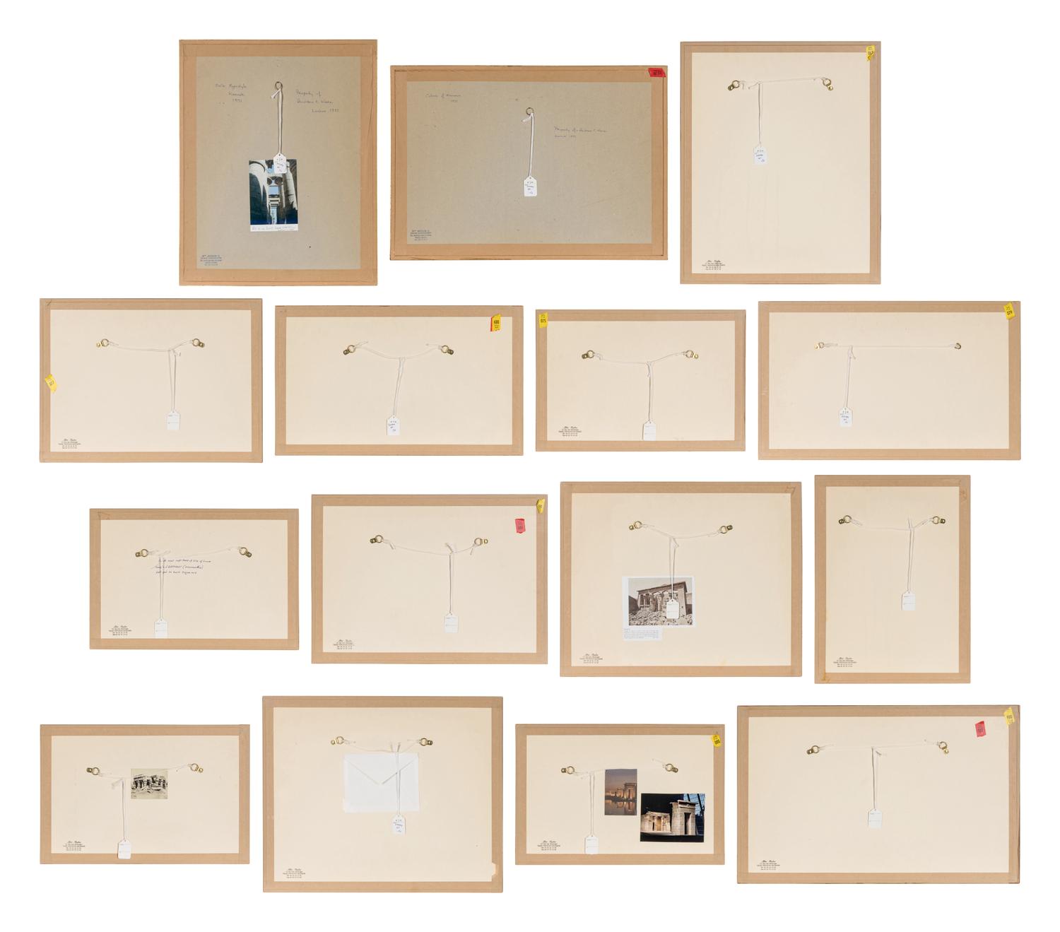 Views of Egypt (a Group of Fifteen works)
