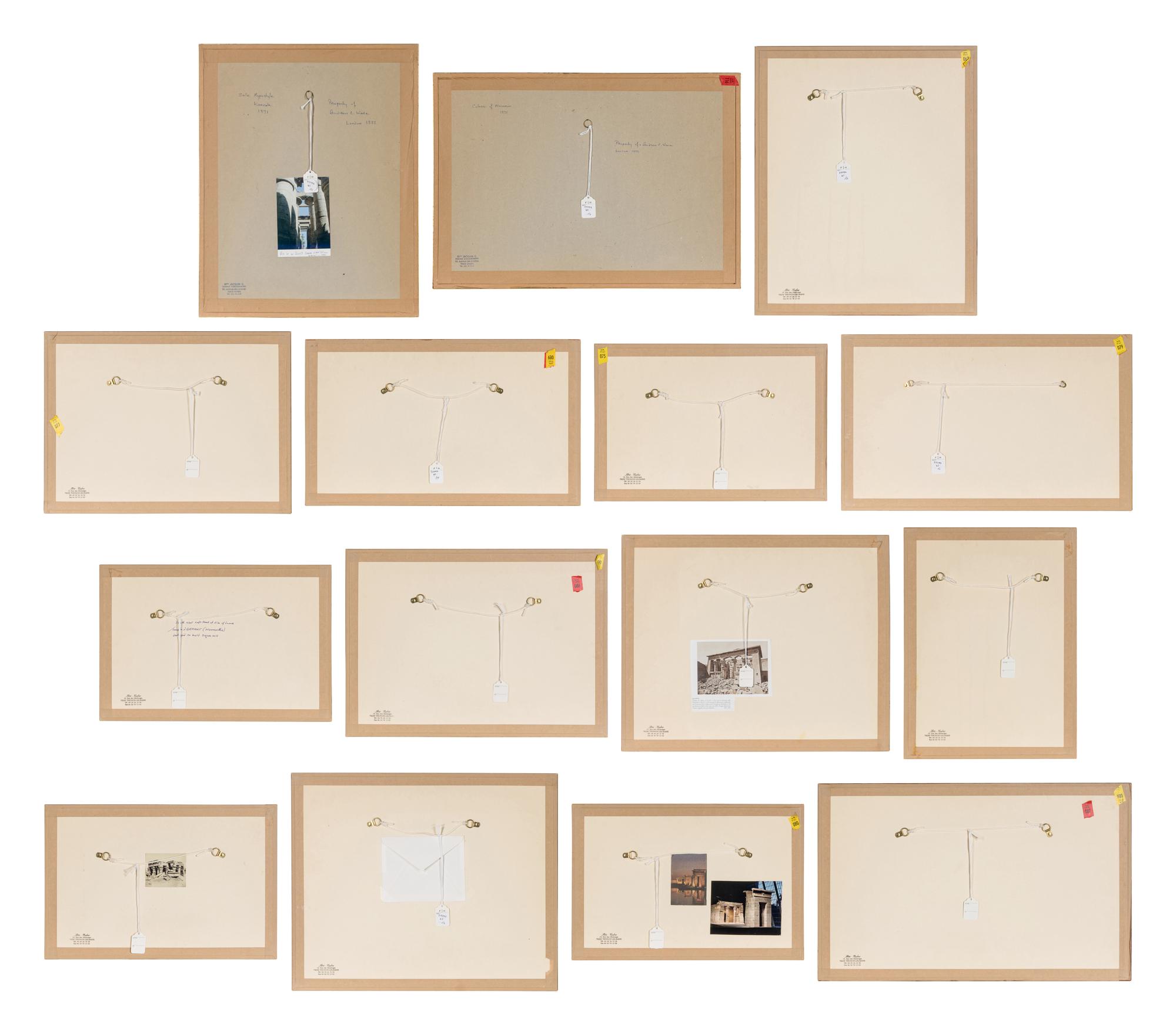 Views of Egypt (a Group of Fifteen works)