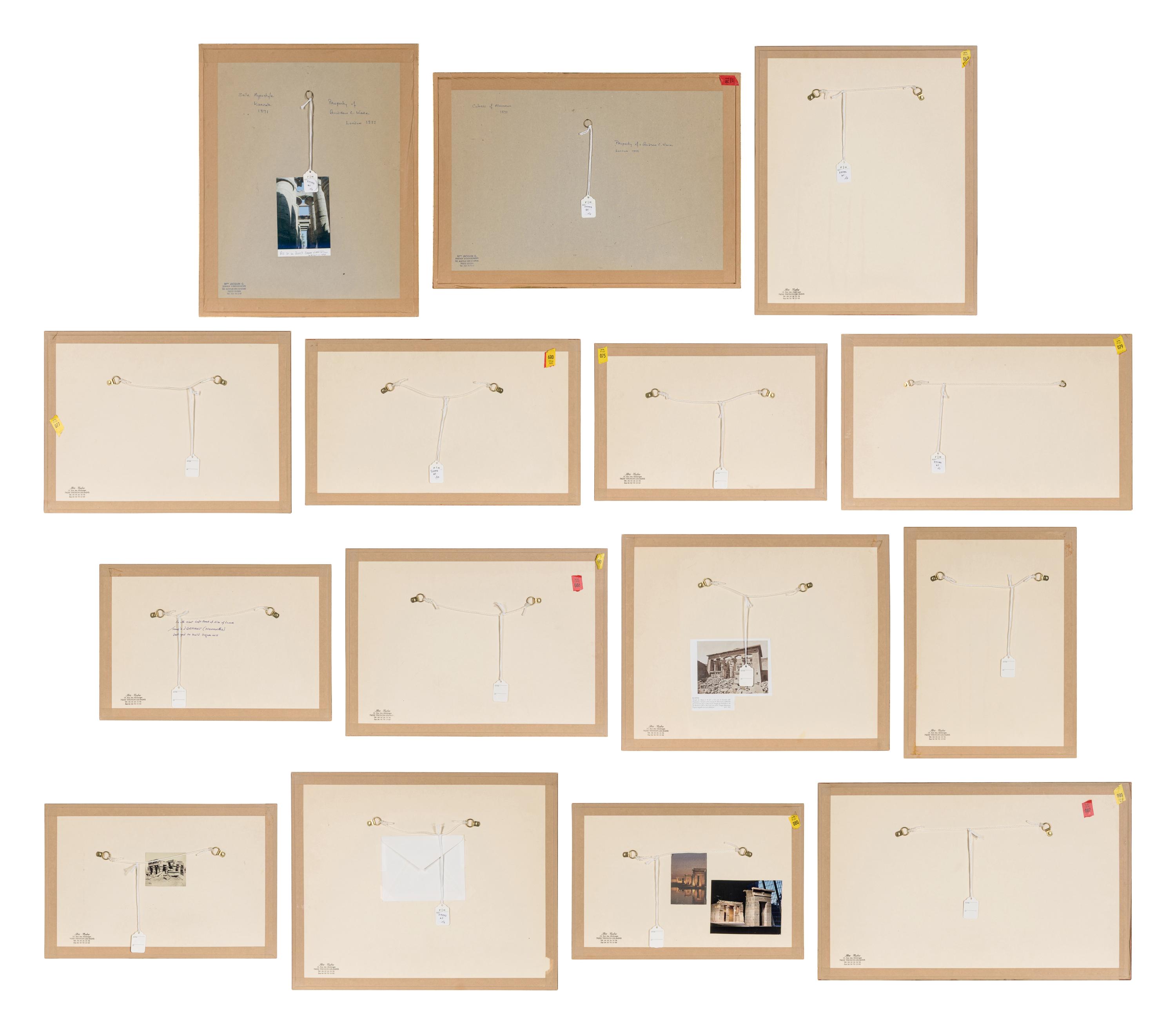 Views of Egypt (a Group of Fifteen works)