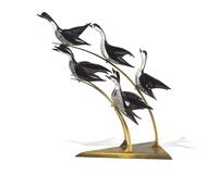 Murano Glass Flying bird sculpture