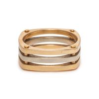 TRICOLOR GOLD RING