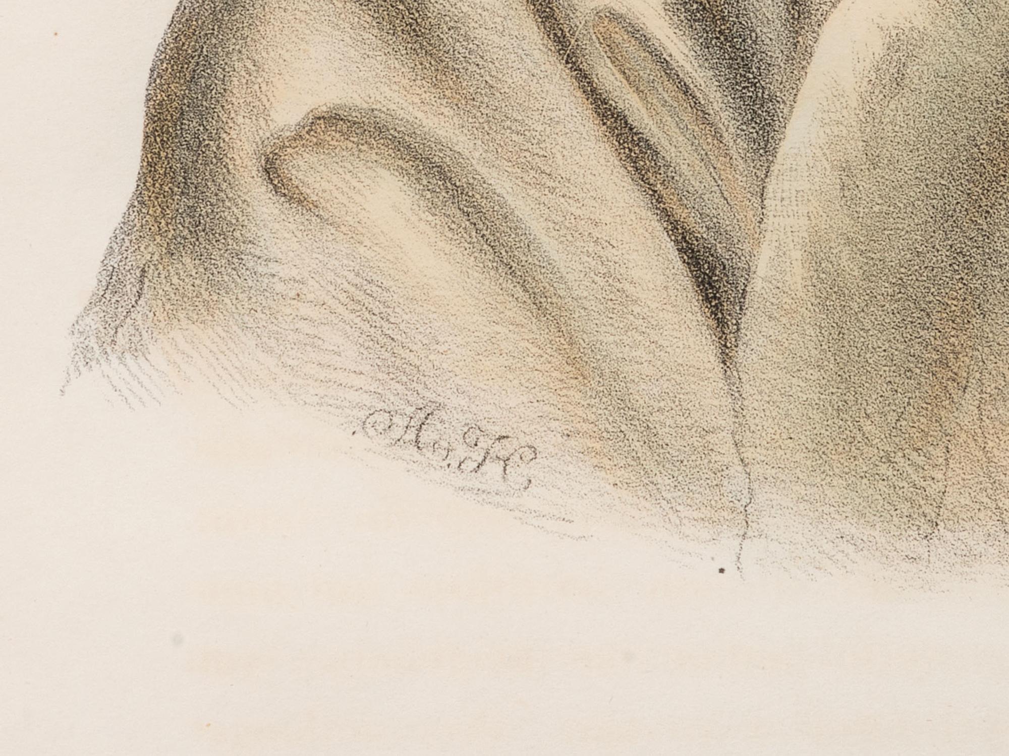 Three McKenney and Hall Hand-Colored Lithographs