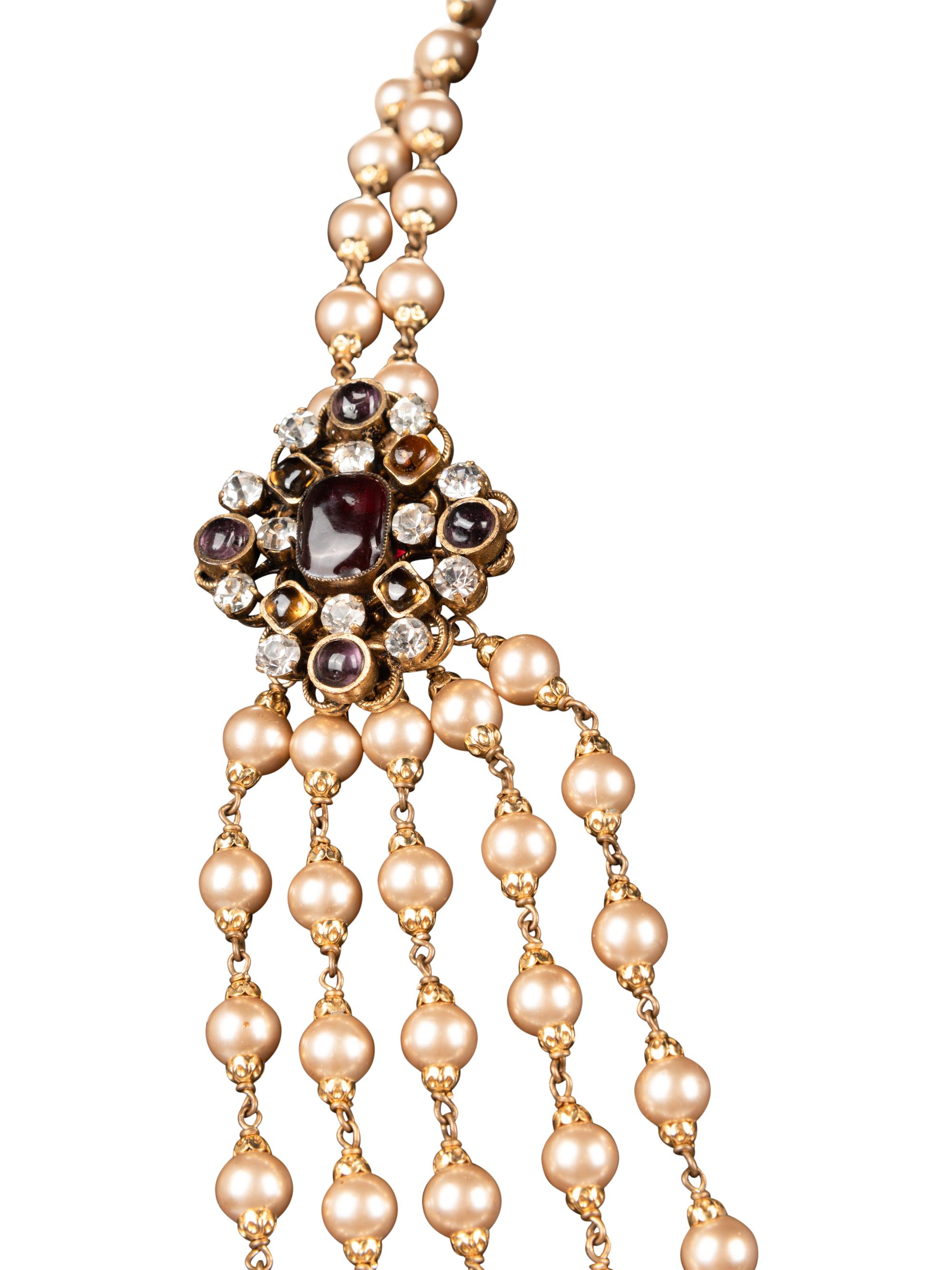 Chanel Gripoix Necklace, 1983