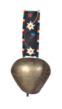 A Swiss Brass Bell Length 34 inches.
