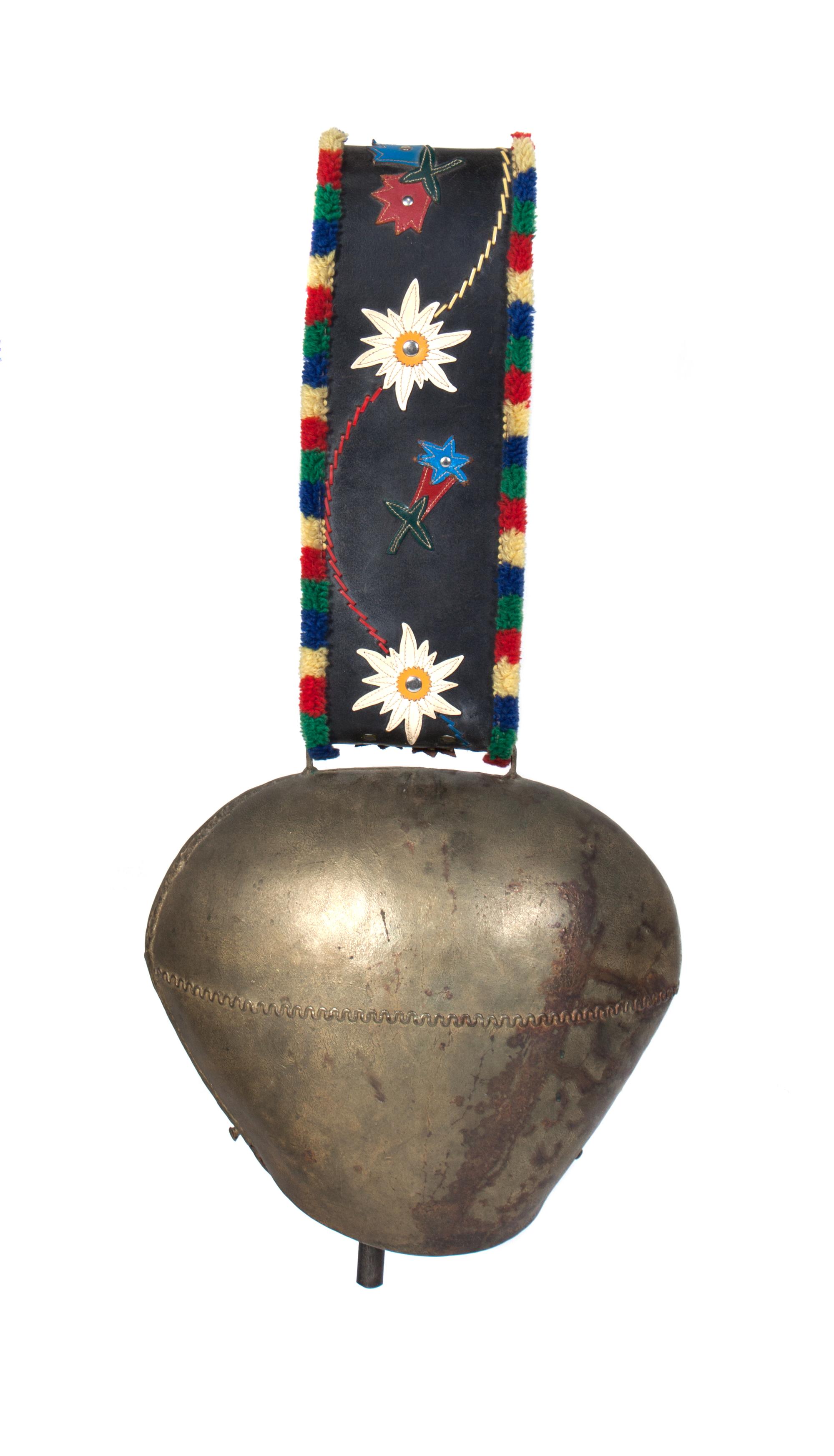 A Swiss Brass Bell Length 34 inches.