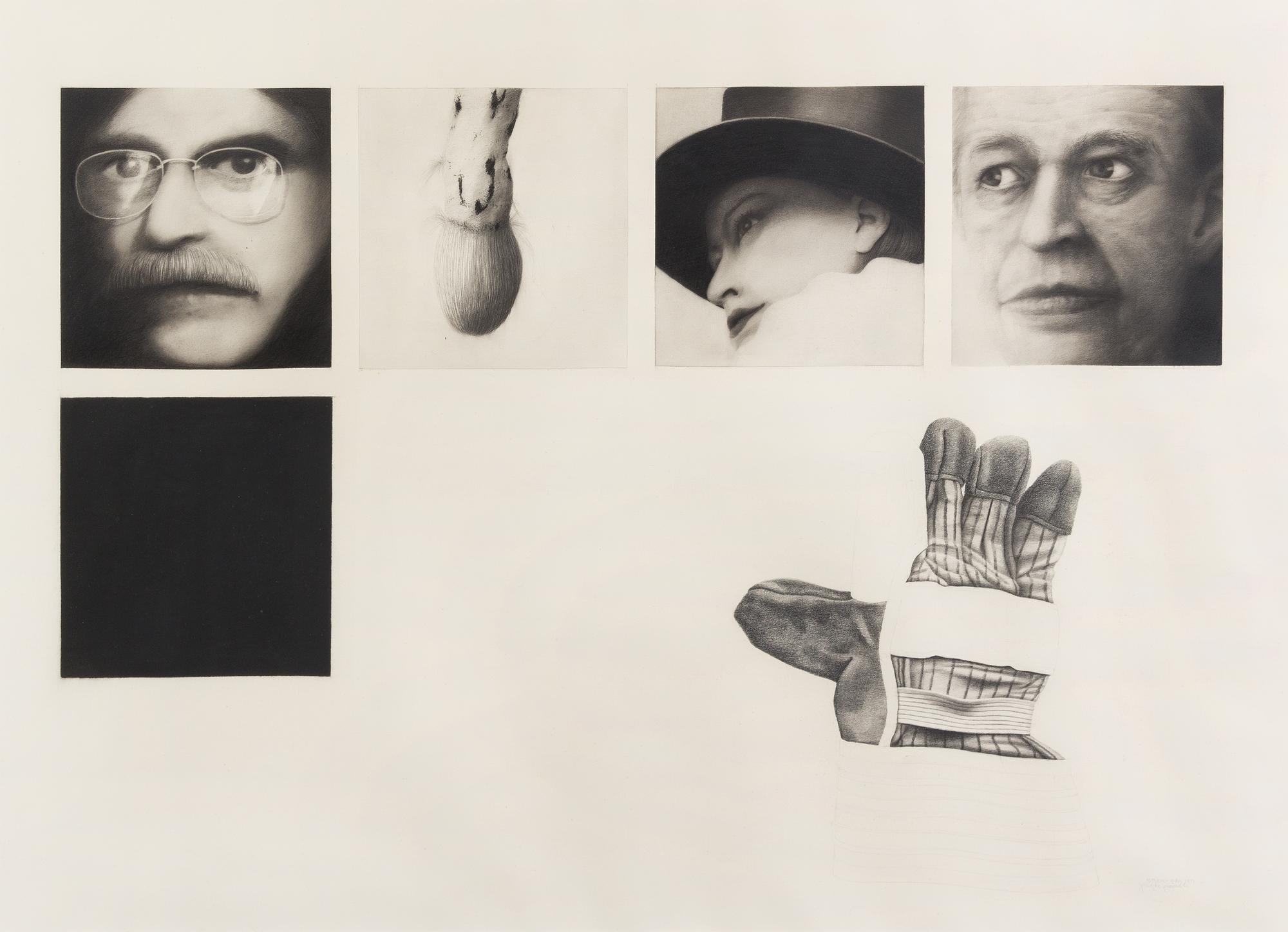 Joseph Piccillo, (American, b. 1943), Untitled Studies, 1977 (a pair of works)