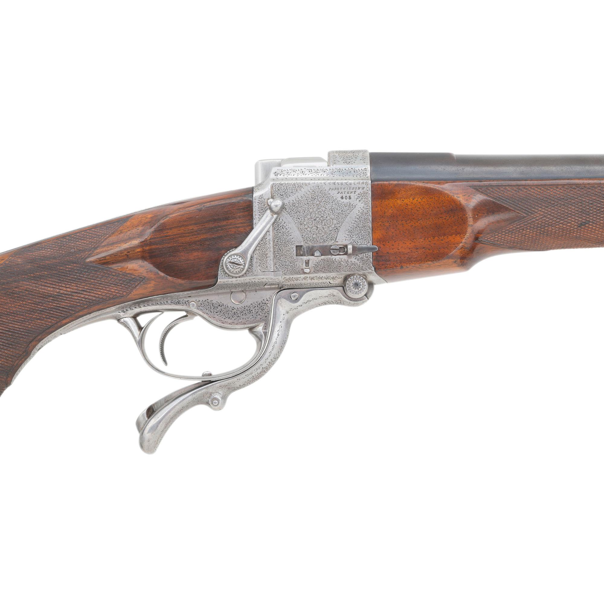 Restored George Gibbs Farquharson Action Sporting Rifle