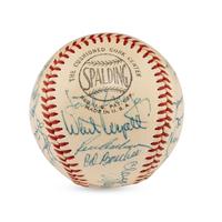 A 1957 Philadelphia Phillies Team Signed Autograph Baseball