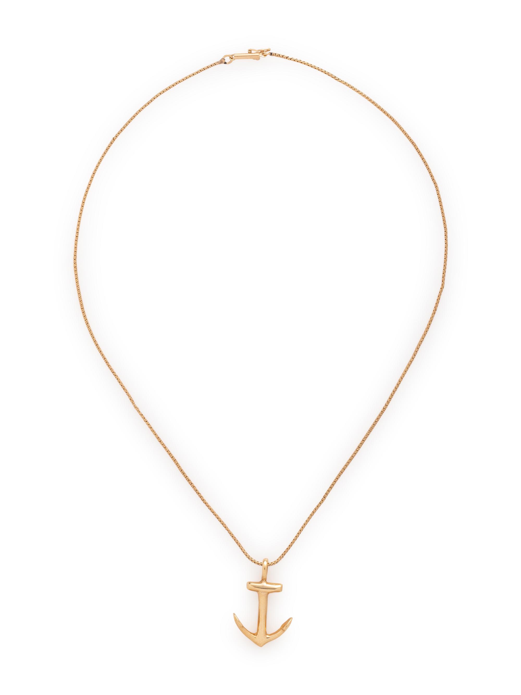 COLLECTION OF YELLOW GOLD PENDANT/NECKLACES