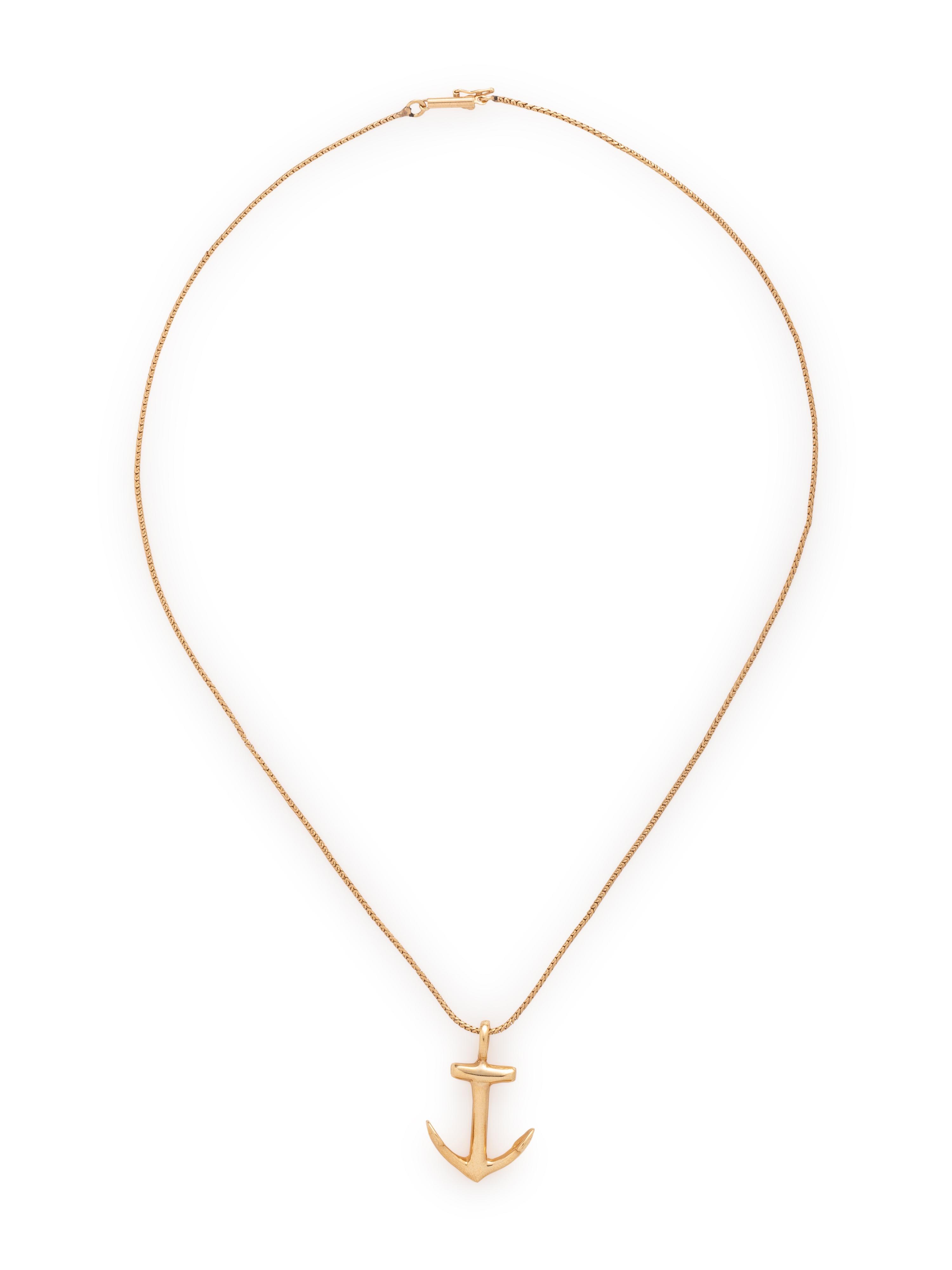COLLECTION OF YELLOW GOLD PENDANT/NECKLACES
