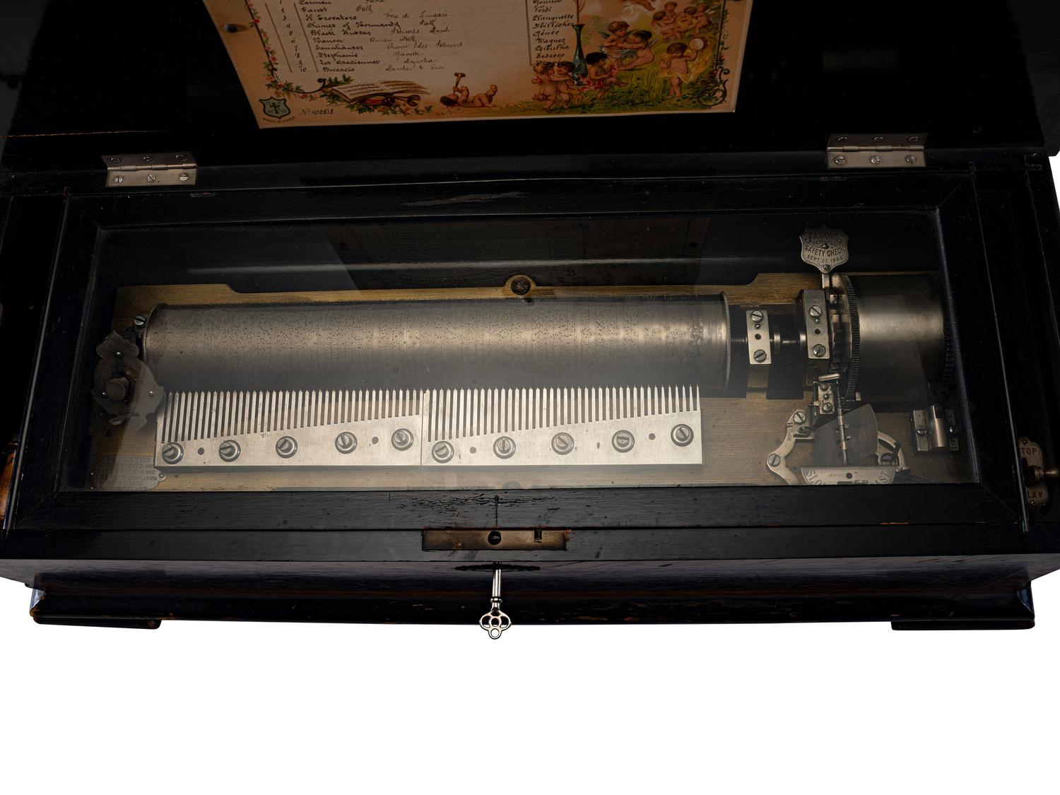 A Swiss Cylinder Music Box