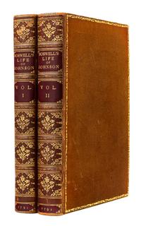 BOSWELL, James (1740-1795). The Life of Samuel Johnson. London: Henry Baldwin for Charles Dilly, 1791. [With:] The Principal Corrections and Additions. London, 1791, 1793.