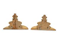A Pair of Italian Carved Giltwood Wall Brackets — 19TH CENTURY
