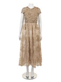 Four Designer Dresses; One Badgley Mishka, One Oscar de la Renta, One Valentino, One Giambatistta Valli, 1990s-2010s