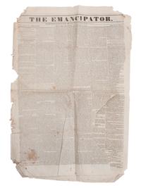 [PERIODICALS]. A group of 13 nineteenth-century newspapers and publications, including The Emancipator and the Catholic newspaper of the Yankton Sioux.