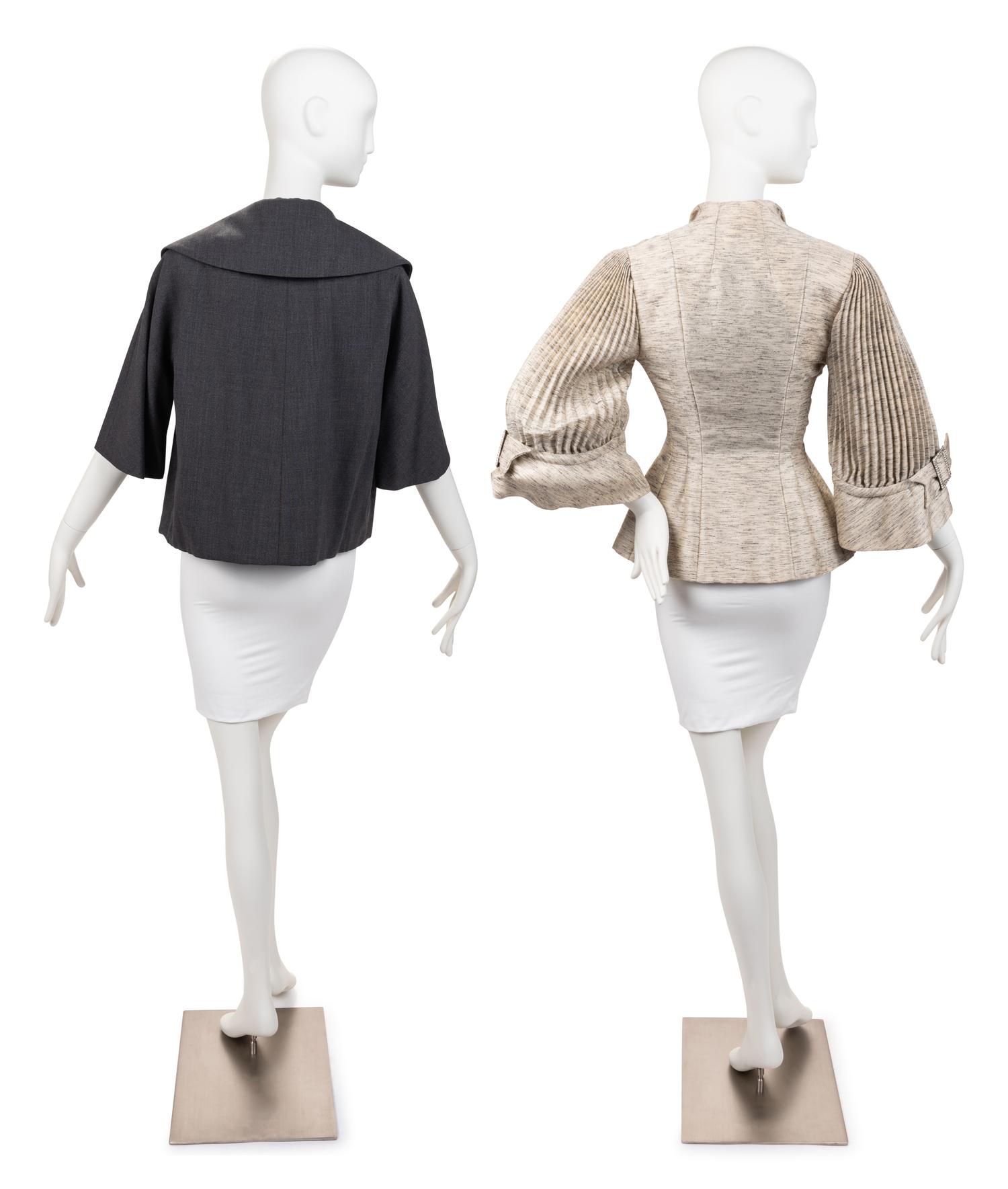 Two Jackets: One Christian Dior, One Lilli Ann, 1950s