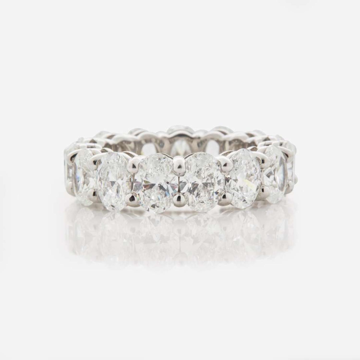 A Platinum and Diamond Eternity Ring