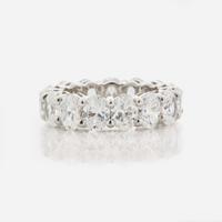 A Platinum and Diamond Eternity Ring