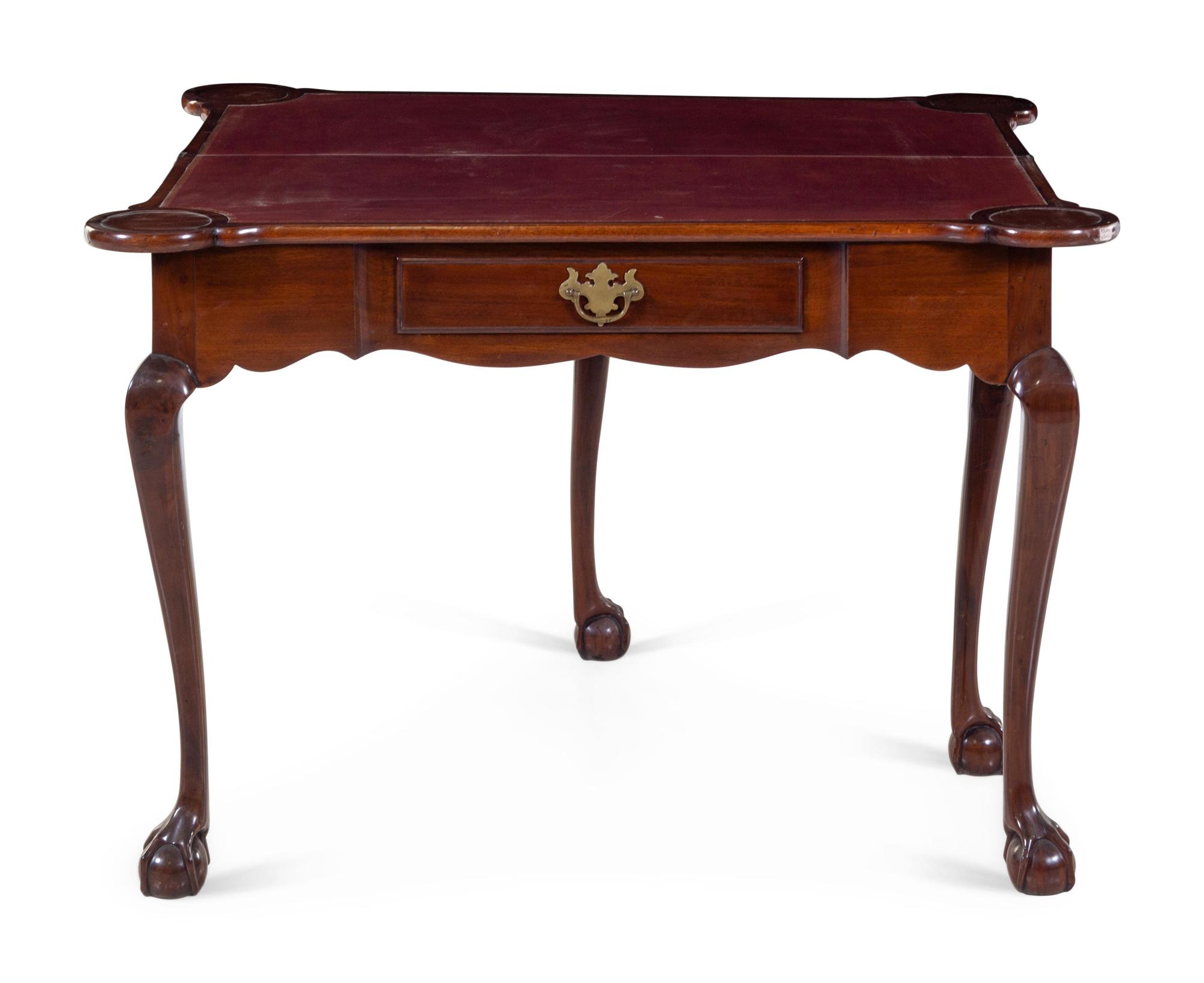A Chippendale Style Mahogany Game Table