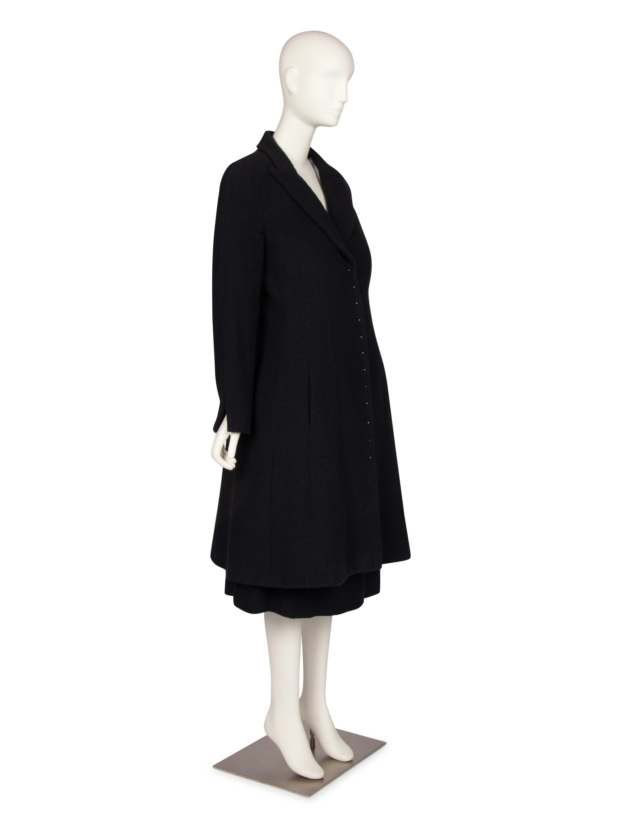 Three Chanel Items: Jacket, Coat, Skirt, 2000s