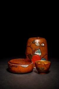 Three Japanese Covered Vessels