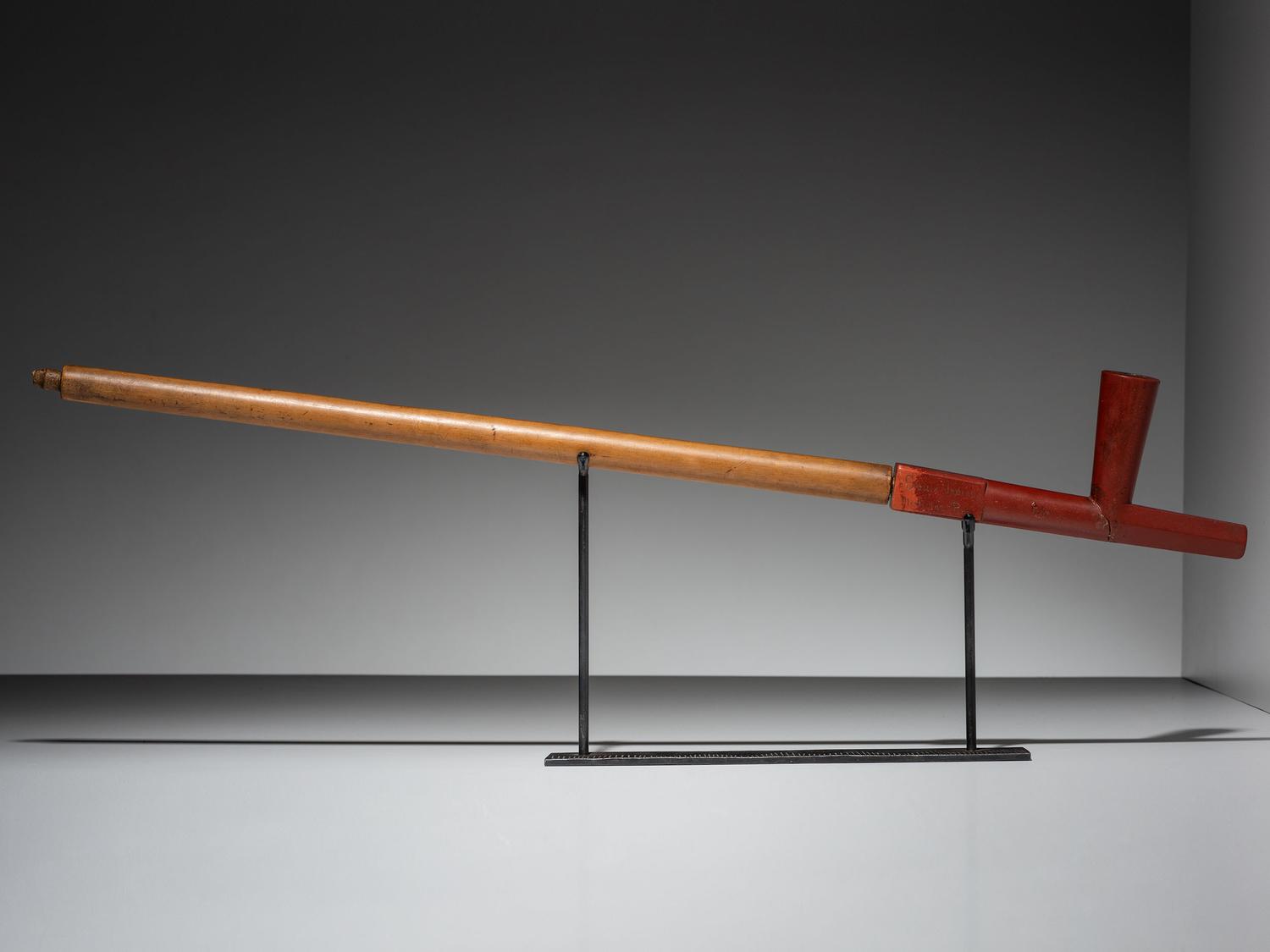 Sioux Catlinite Pipe, with Inscription by Louis Rott