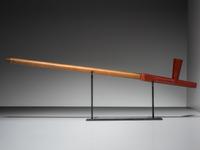 Sioux Catlinite Pipe, with Inscription by Louis Rott