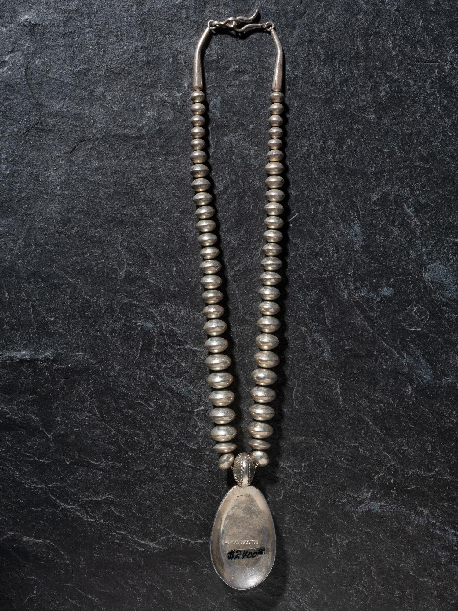 Lapis and Sterling Silver Necklace