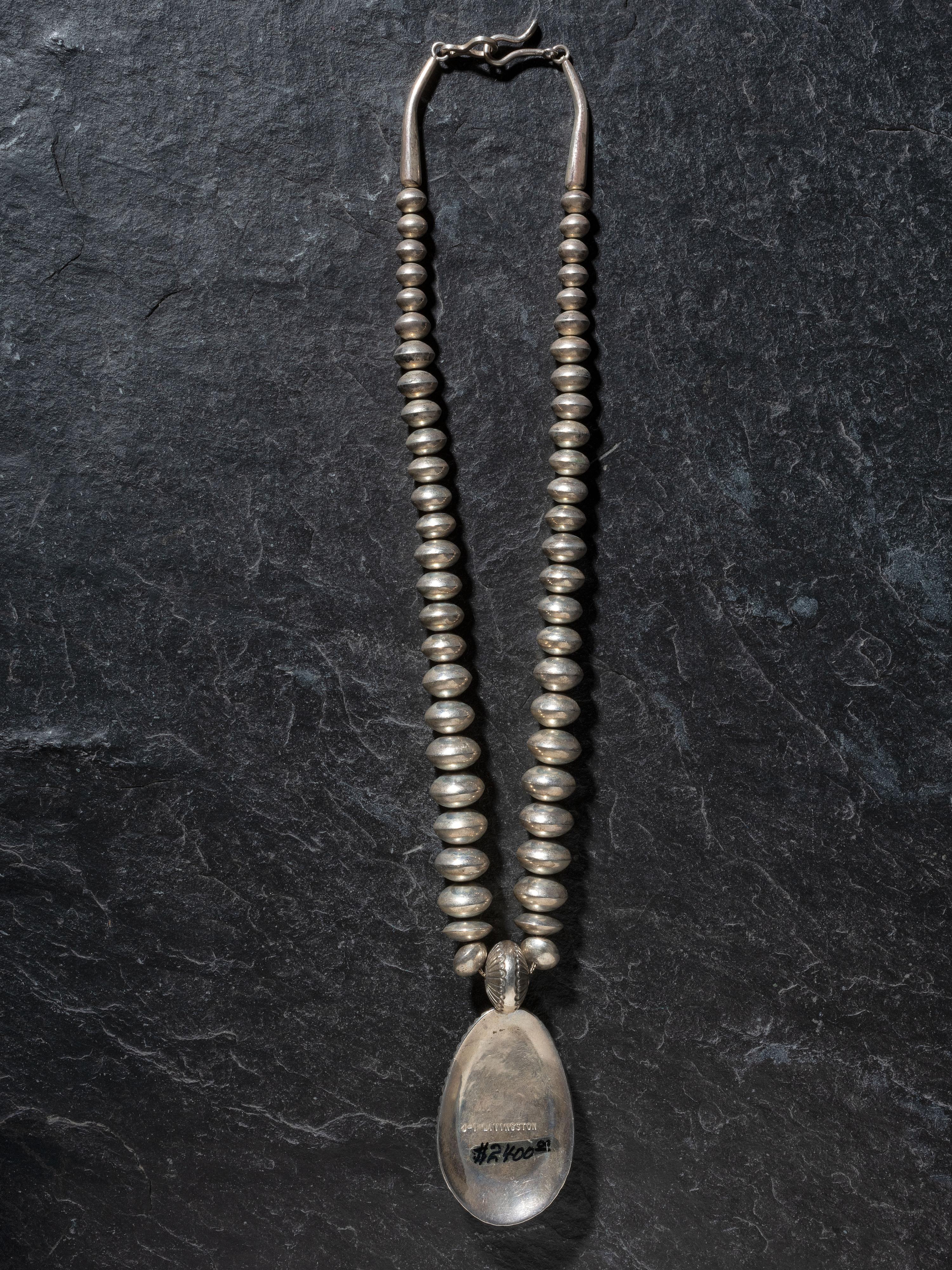 Lapis and Sterling Silver Necklace