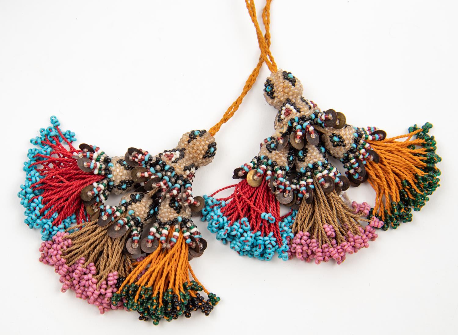 Glass Bead Reticule, 19th Century