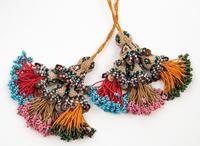 Glass Bead Reticule, 19th Century