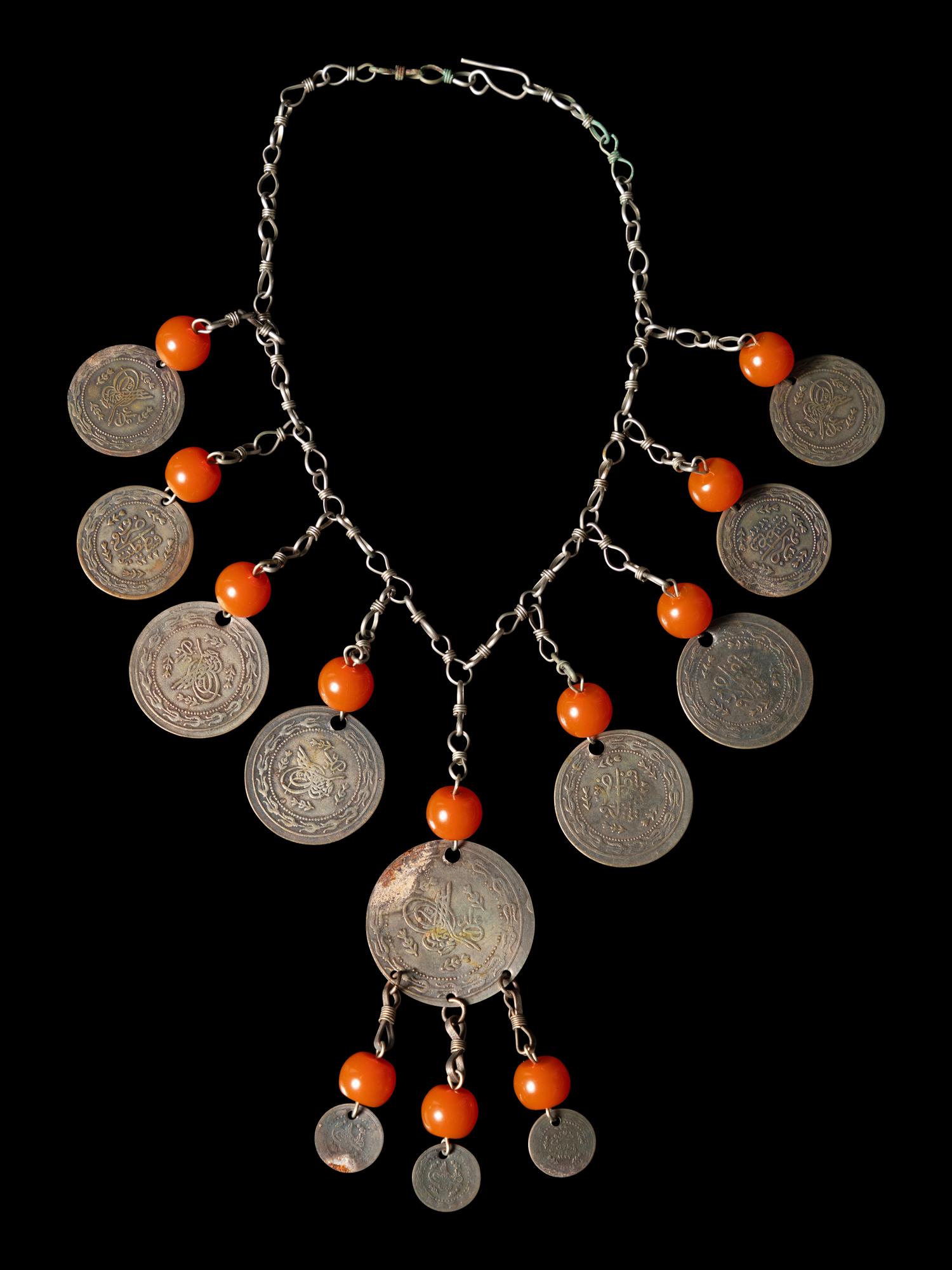 A Chinese Silver Necklace