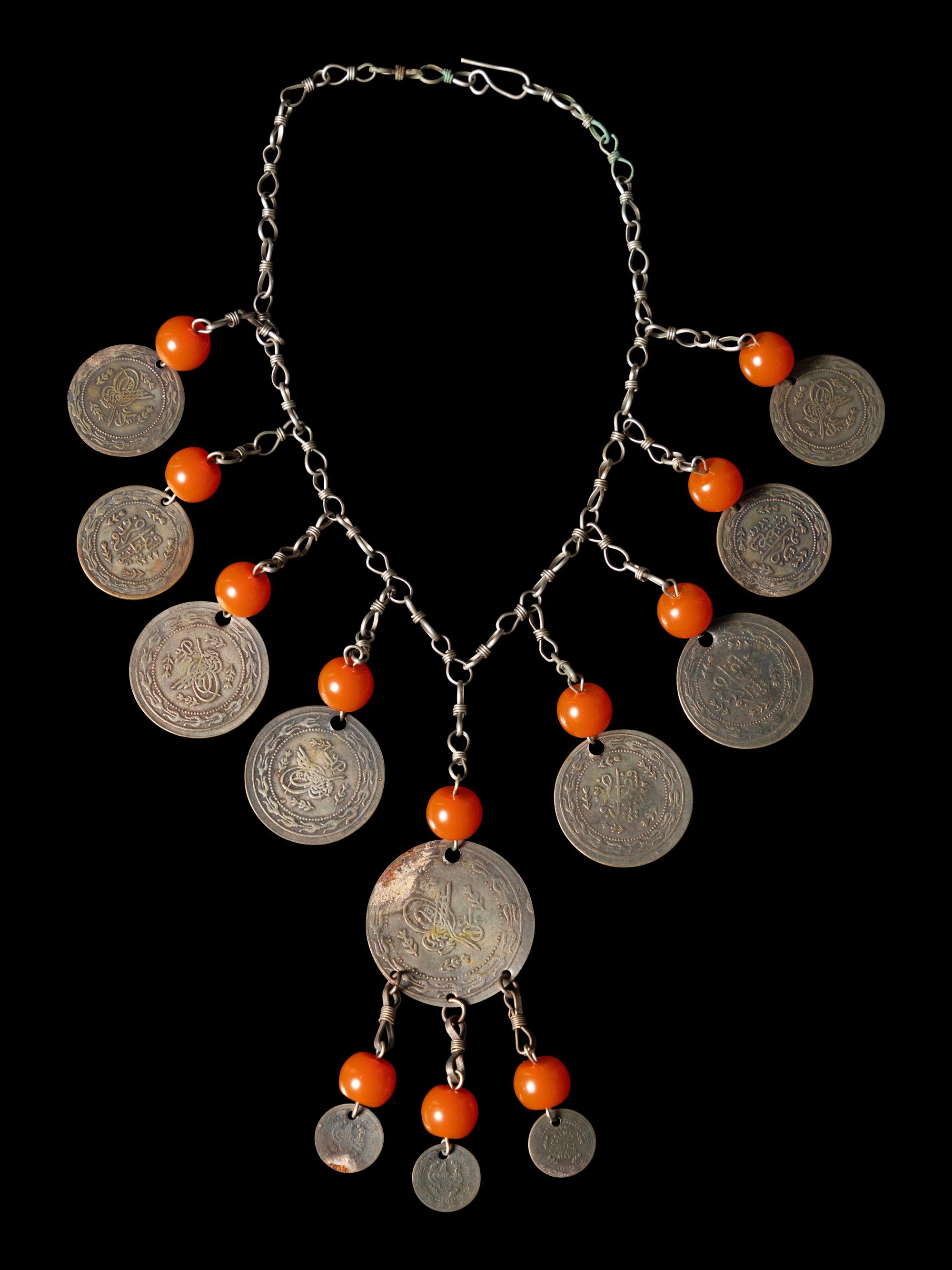 A Chinese Silver Necklace