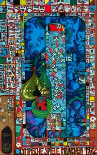 Friedensreich Hundertwasser, (Austrian, 1928-2000), Muenchen Olympics