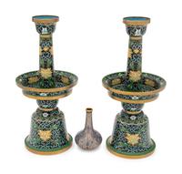 Three Chinese Cloisonne Enamel Wares